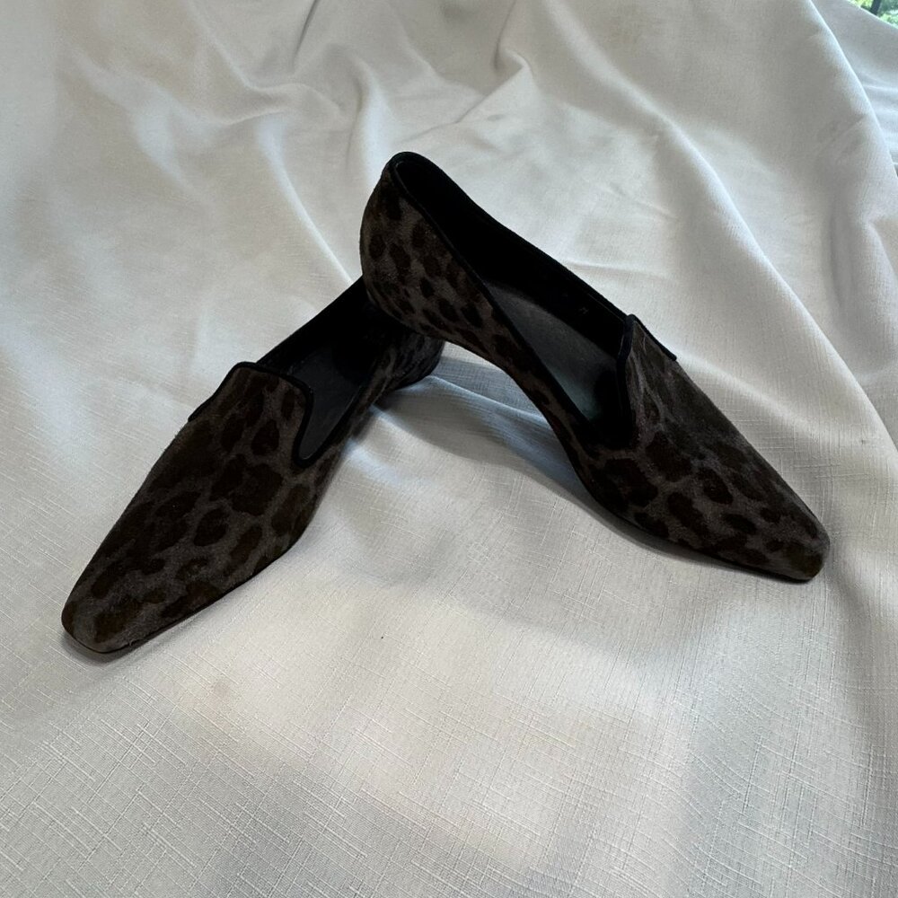 Stuart Weitzman Animal Print Flats